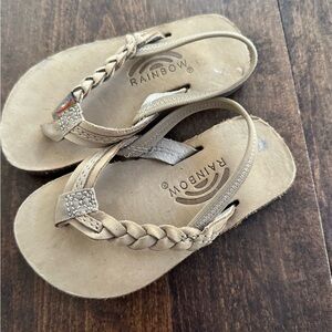 Rainbow Women's Braided Tan Sandals